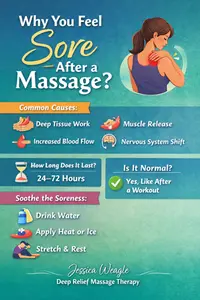 why am I sore after a massage