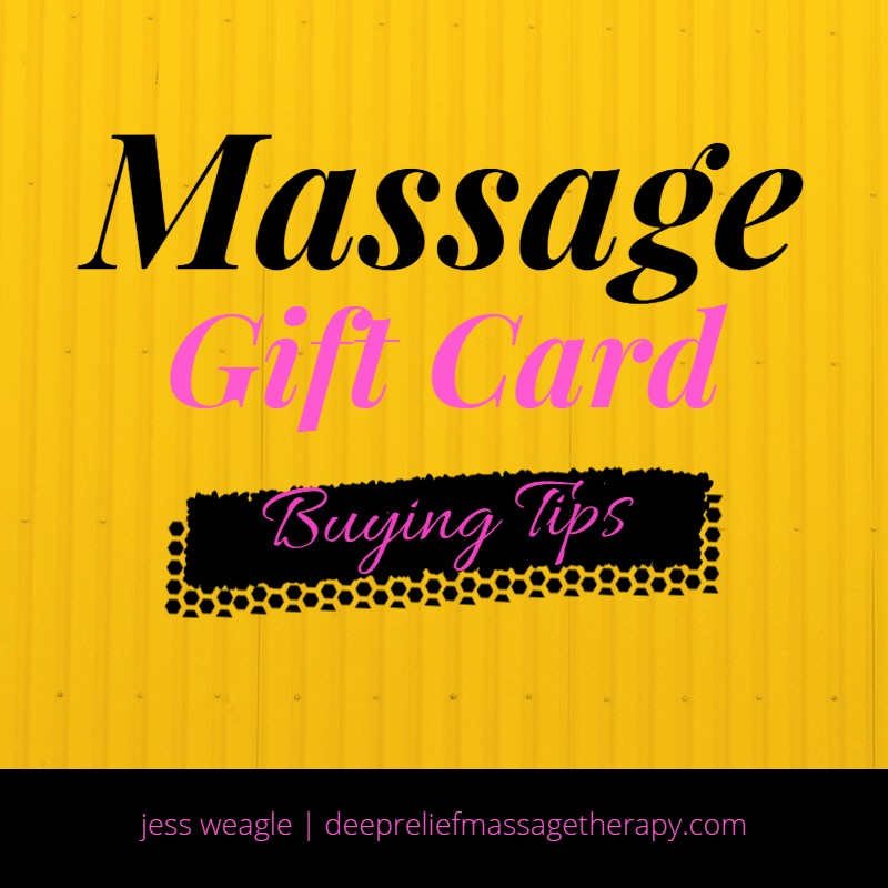 massage gift card