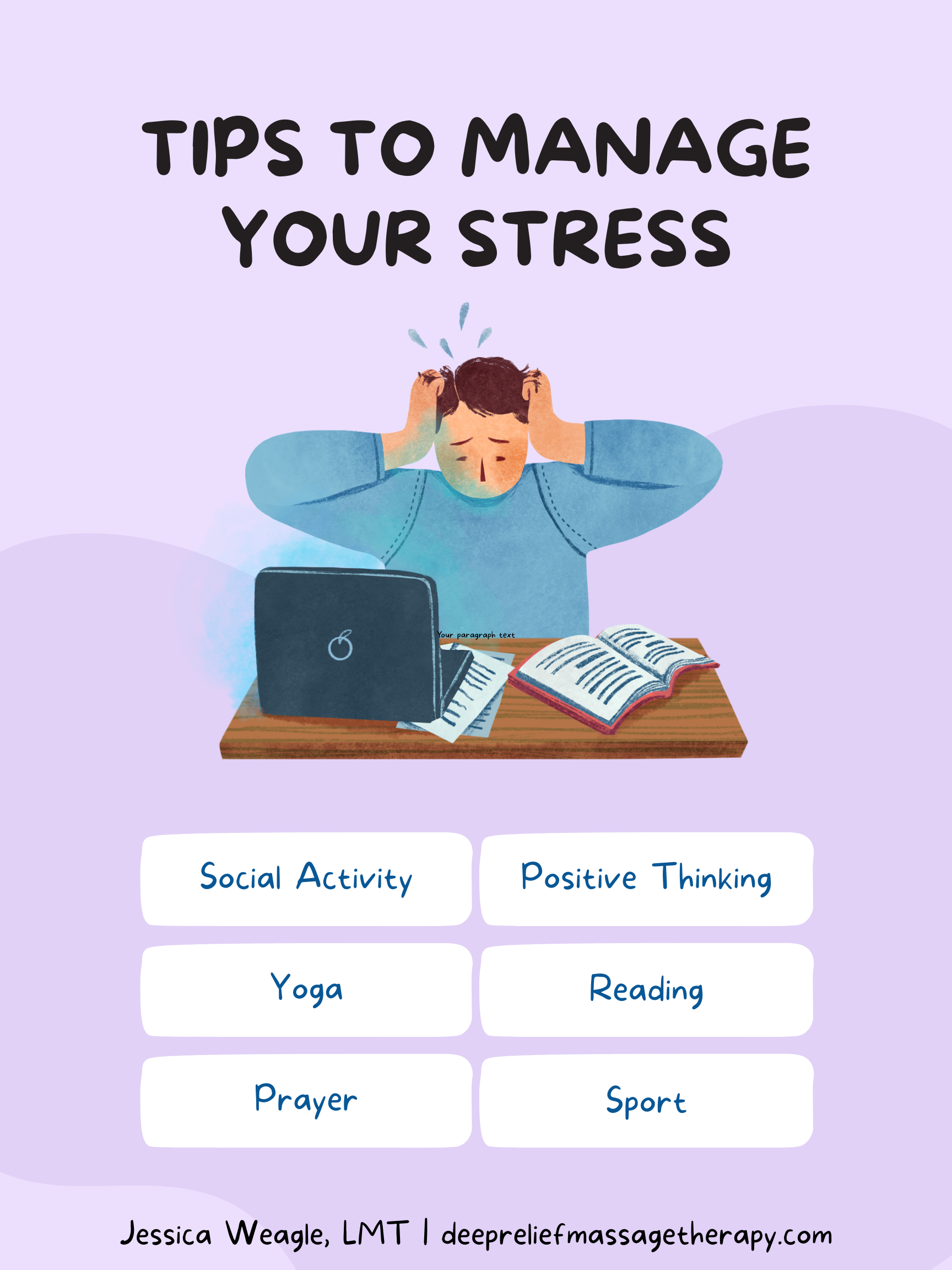 can massage help anxiety 