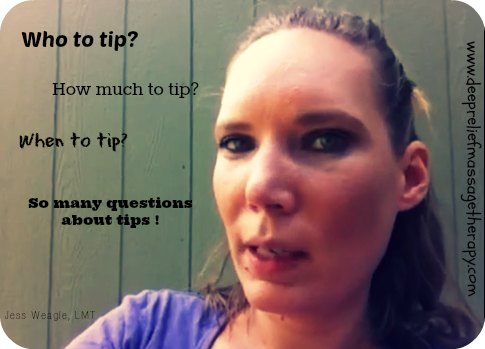 Tipping etiquette How much should you  tip  your  massage  